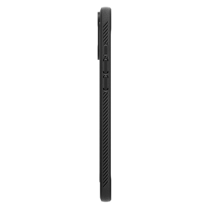 SPIGEN case RUGGED ARMOR MAG compatible with MagSafe for IPHONE 16 matte black