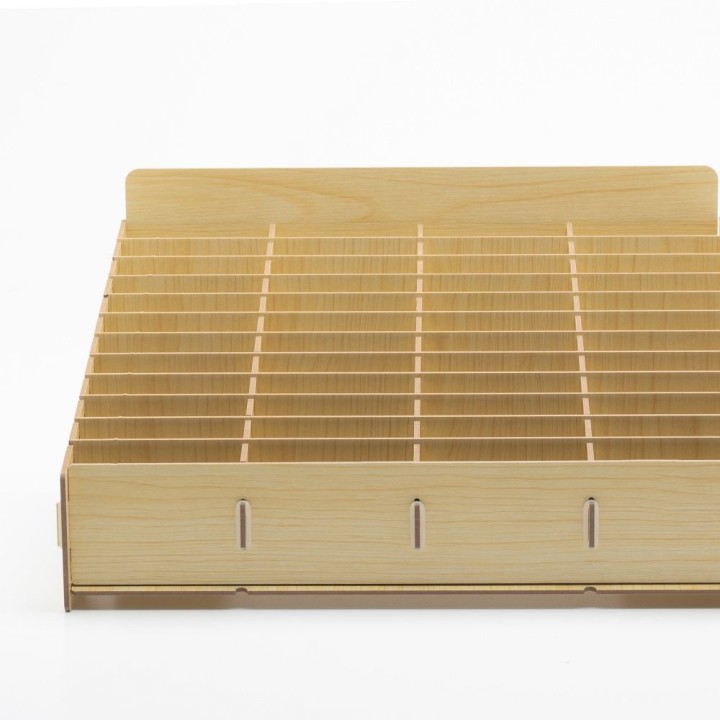 Wooden organizer / phone storage box 48 slots