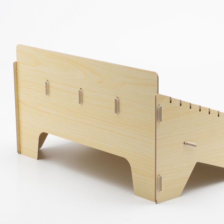 Wooden organizer / phone storage box 48 slots