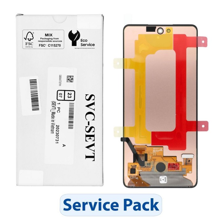 ServicePack LCD display for SAMSUNG A53 5G A536B GH96-15168A without frame