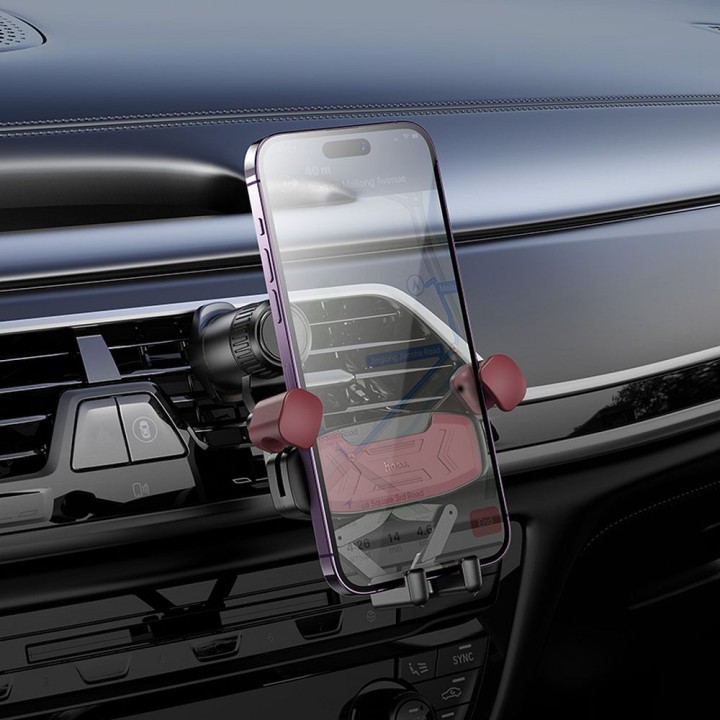 Car phone holder gravity Hoco for the air vent H66 black