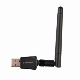 GEMBIRD network adapter for USB A with detachable antenna WiFi WNP-UA300P-02 black
