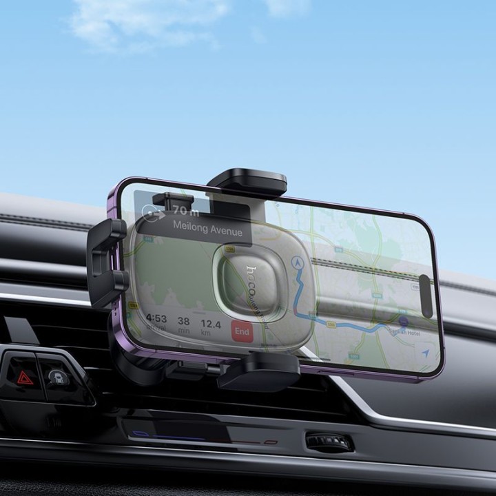Universal car phone holder Hoco for the air vent H75 black