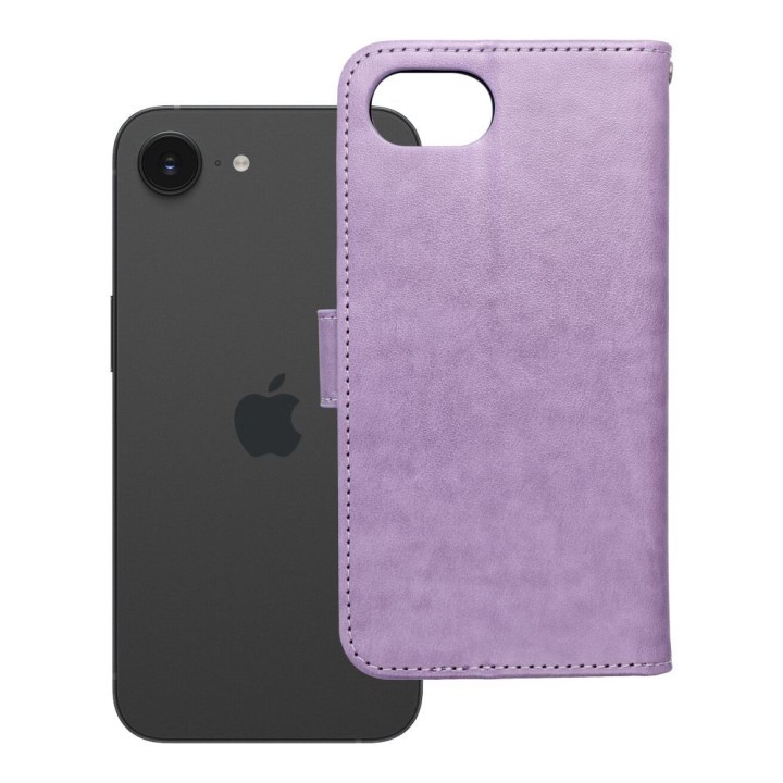 Flip case for iPhone 16e (SE 4 2025) Mezzo Book dreamcatcher purple
