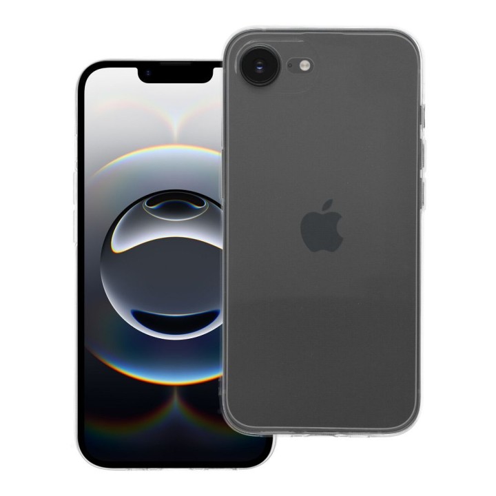 Чохол для iPhone 16e (SE 4 2025) / 17e Clear Case 2 mm (camera protection) прозорий