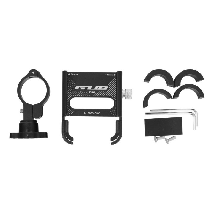 GUB bike mount for the steering wheel P30 Aluminium black