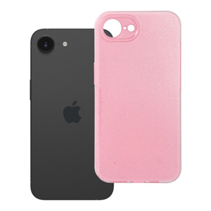 Чохол для iPhone 16e (SE 4 2025) / 17e Clear Case 2 mm Blink рожевий