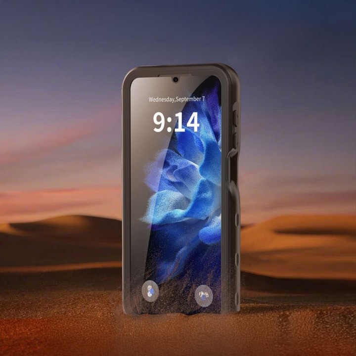 Case for Samsung A16 Shellbox waterproof black