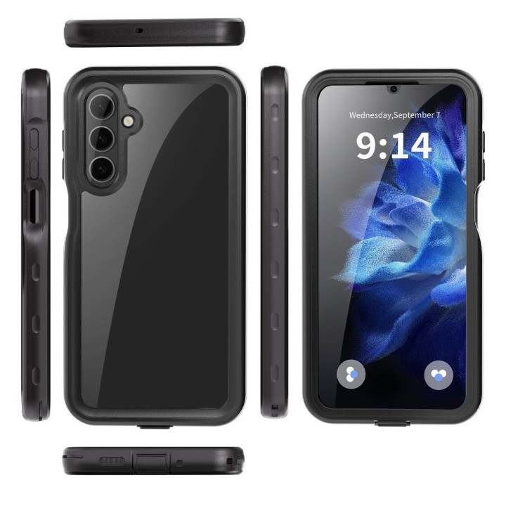 Case for Samsung A16 Shellbox waterproof black