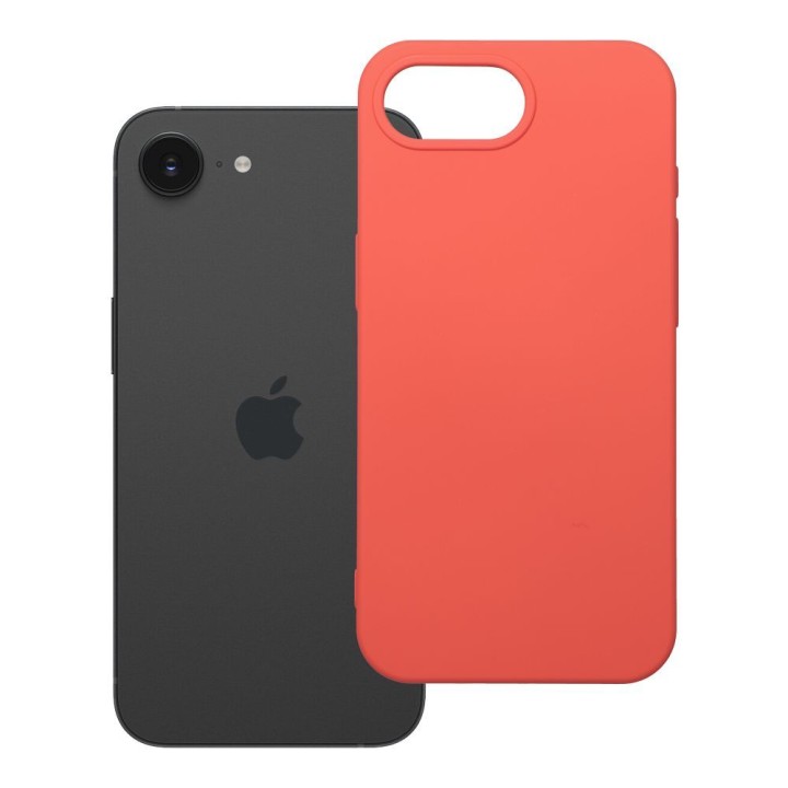 Чехол для iPhone 16e (SE 4 2025) / 17e Silicone персиковый