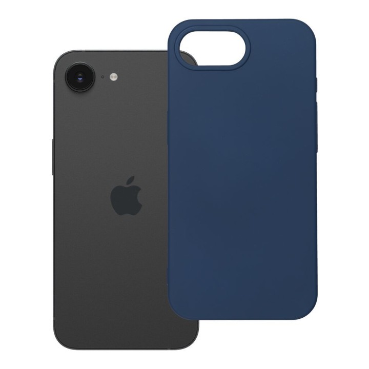 Чехол для iPhone 16e (SE 4 2025) / 17e Silicone синий