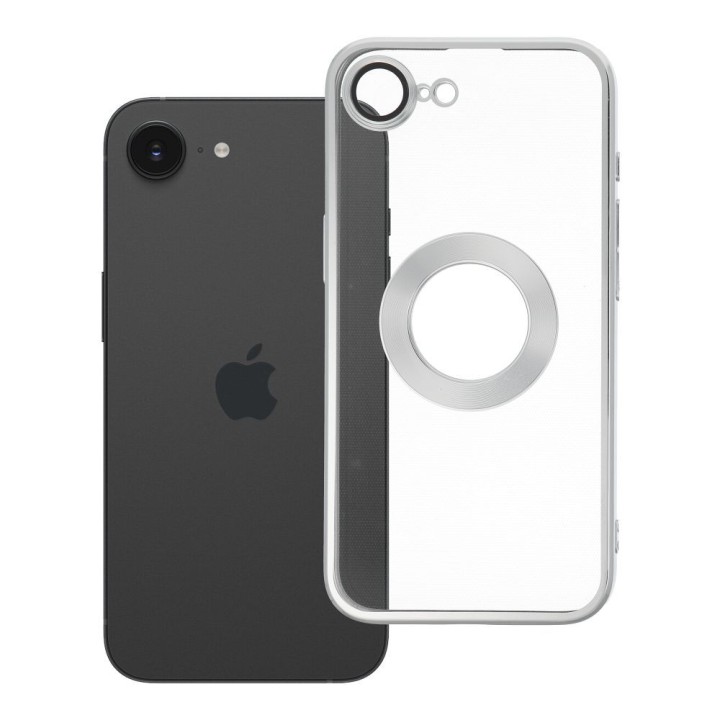 Чохол для iPhone 16e (SE 4 2025) / 17e Glam сріблястий