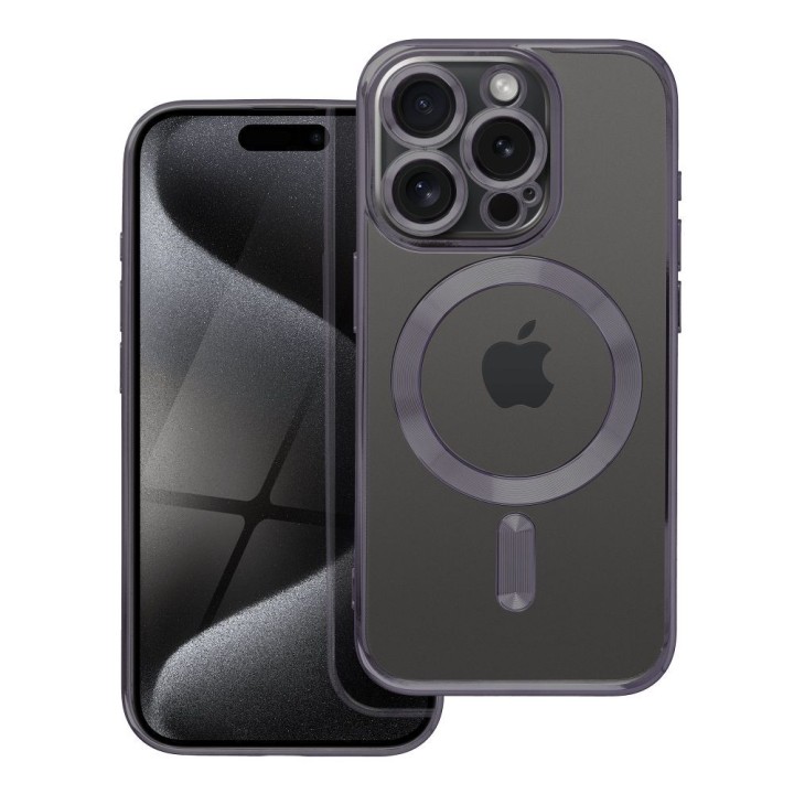Etui na iPhone 15 PRO Electro Mag Cover zgodne z MagSafe czarne