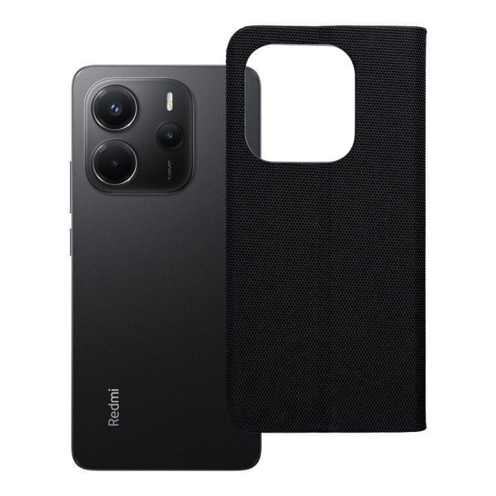 Чохол з клапаном для Xiaomi Redmi NOTE 14 4G (GLOBAL - 164,84mm x 78,15mm x 8,16mm) Sensitive Book чорний