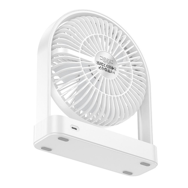 Desktop fan Hoco ultra-thin HX65 white