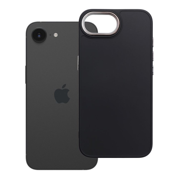 Чохол для iPhone 16e (SE 4 2025) / 17e Frame чорний