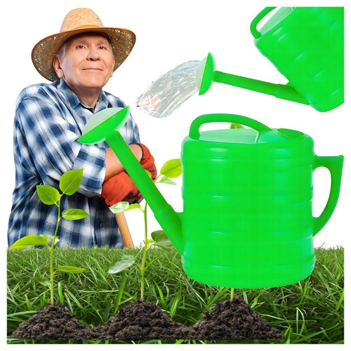 Plastic garden watering can 10 L RC-K-1600 green
