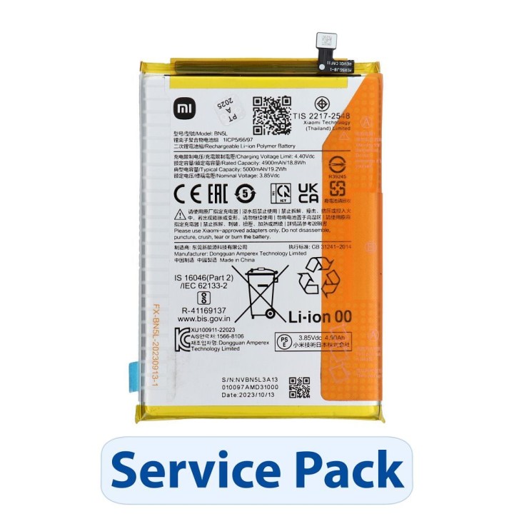 ServicePack battery BN5L for XIAOMI Redmi 12C