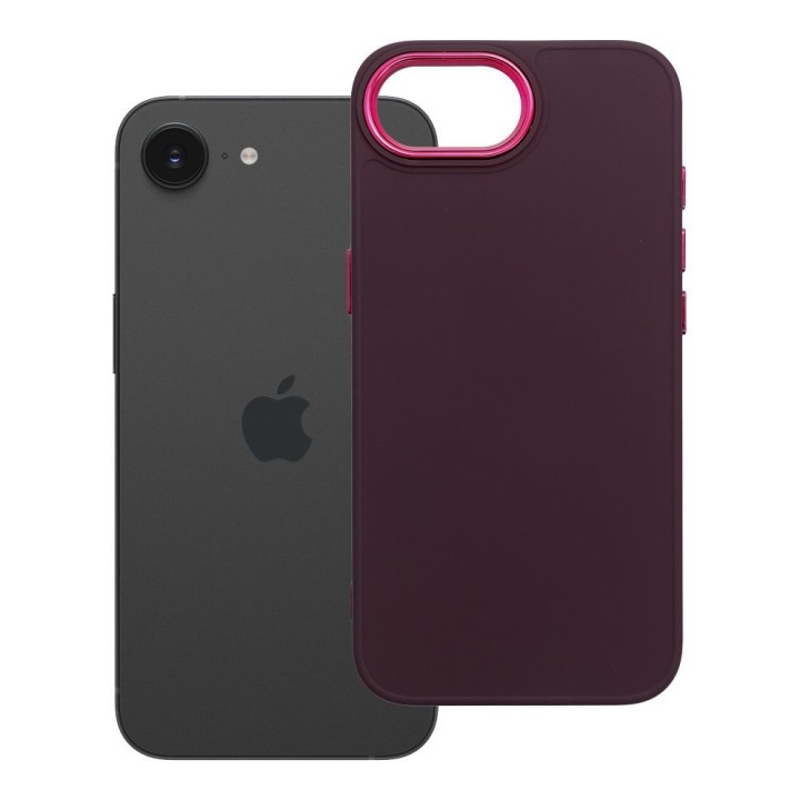 Case for iPhone 16e (SE 4 2025) / 17e Frame purple