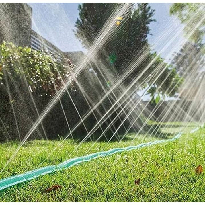 Garden sprinkler hose with quick connectors 4,5 m RC-K-1473 green