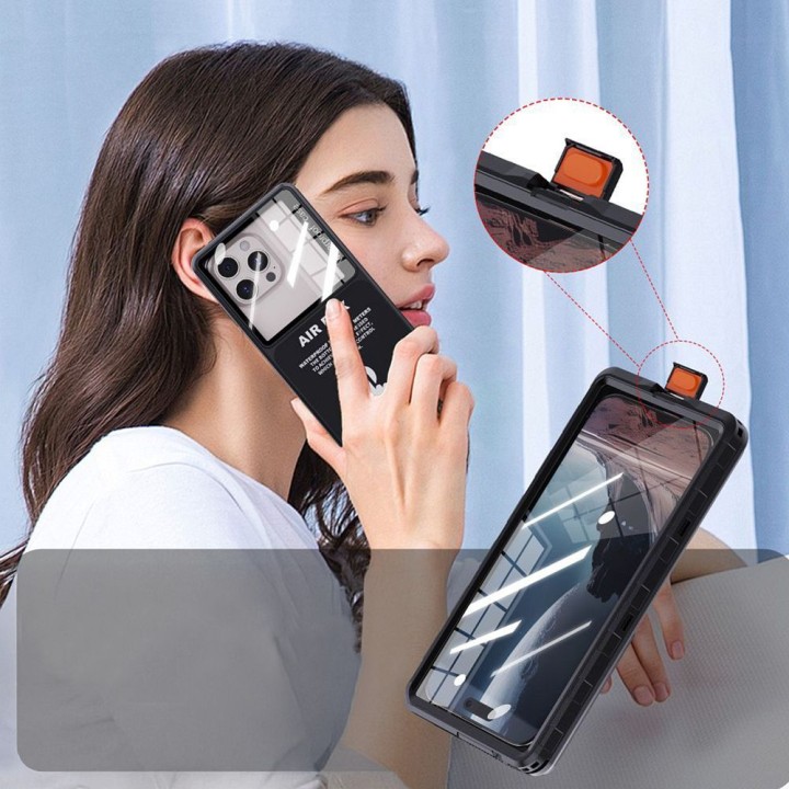 Case for Airbox MAX 6.9 Shellbox waterproof black