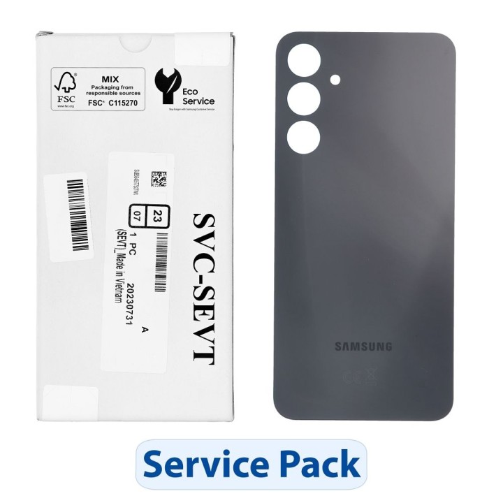 ServicePack крышка батареи / задний корпус для SAMSUNG A16 5G A166B Black GH82-36030A