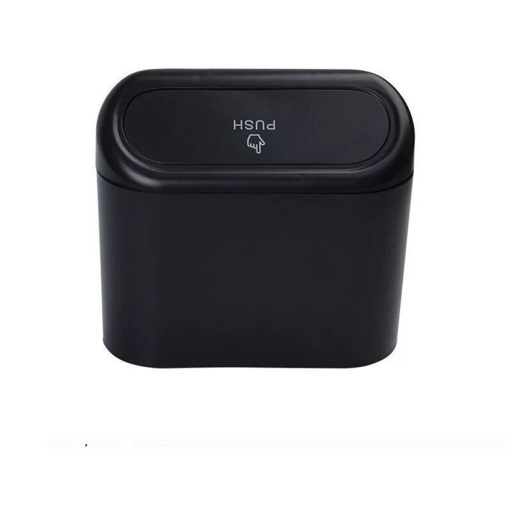 Car trash bin black