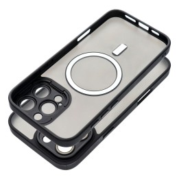 Чохол для Samsung S25 Variete Mag Cover сумісний з MagSafe чорний