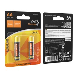 Лужна батарейка AA R6 Hoco DLR01 2 шт