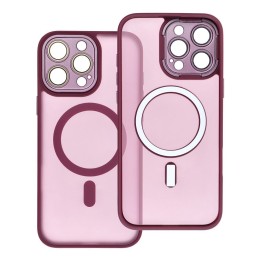 Чехол для iPhone 16 Variete Mag Cover совместимый с MagSafe фиолетовый