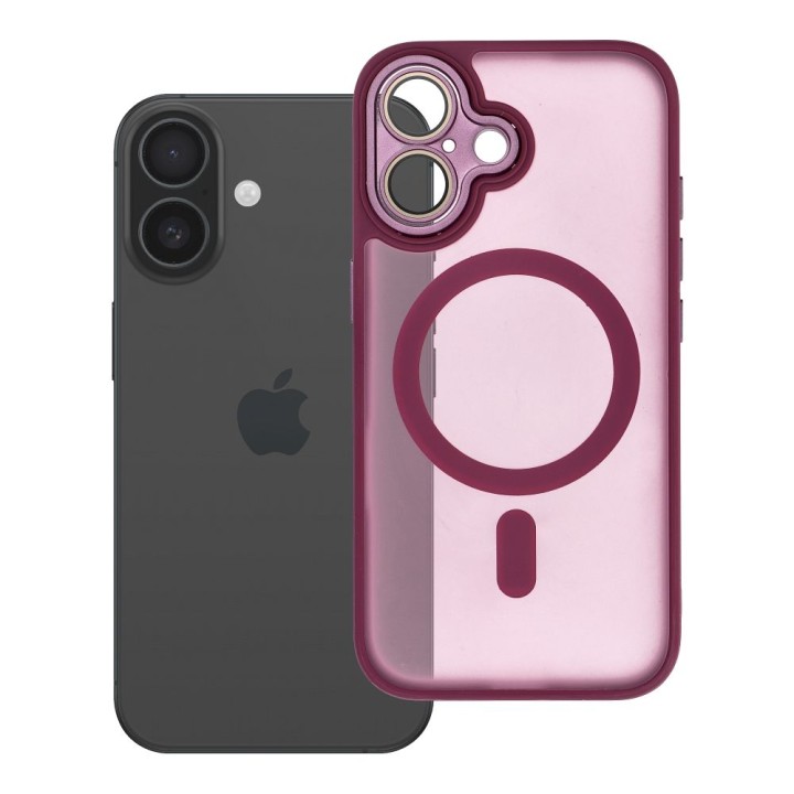 Case for iPhone 16 Variete Mag Cover MagSafe compatible purple