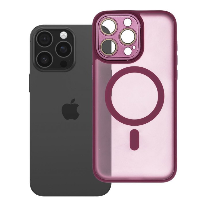 Etui na iPhone 15 PRO MAX Variete Mag Cover zgodne z MagSafe fioletowe