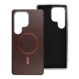 Case for Samsung A26 Gentleman Mag Cover MagSafe compatible brown