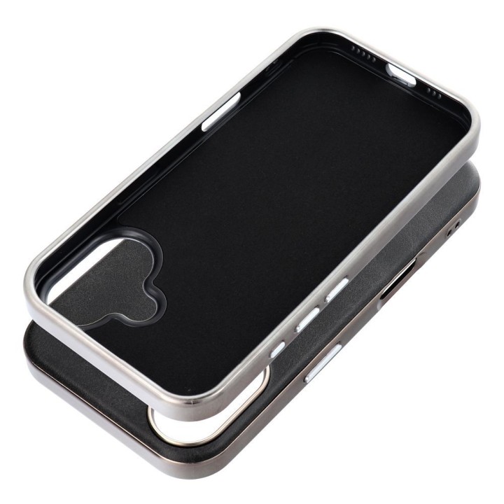 Case for iPhone 16 PRO MAX Gentleman Mag Cover MagSafe compatible black