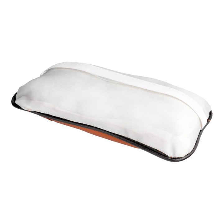 Car headrest pillow brown