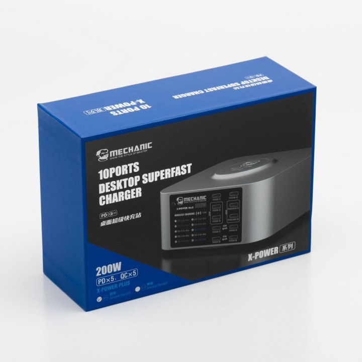 MECHANIC X-Power PLUS DC service power supply / charger 200 W +