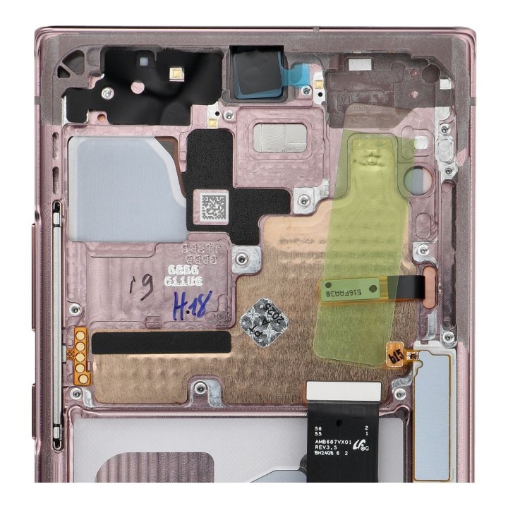 ServicePack LCD display for SAMSUNG Note 20 Ultra 5G N986 / N985 GH82-31453D Mystic Bronze