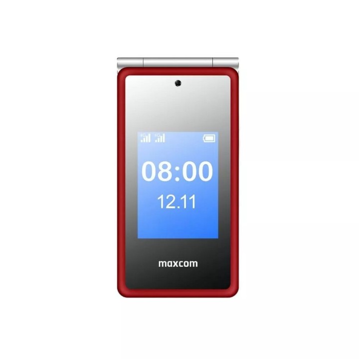 MAXCOM телефон-розкладачка для літніх людей MM835 червоний