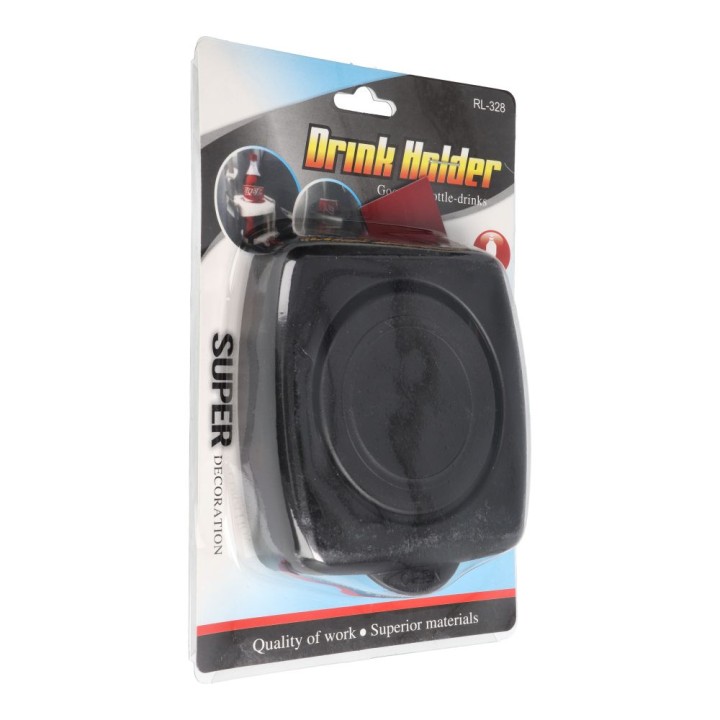 Folding cup holder black