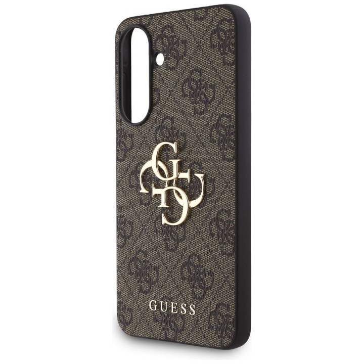 GUESS чехол для SAMSUNG A56 GUHCSA564GMGBR (4G PU Big Logo) коричневый