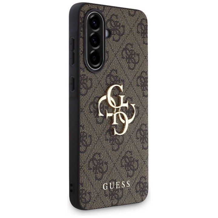 GUESS чехол для SAMSUNG A56 GUHCSA564GMGBR (4G PU Big Logo) коричневый