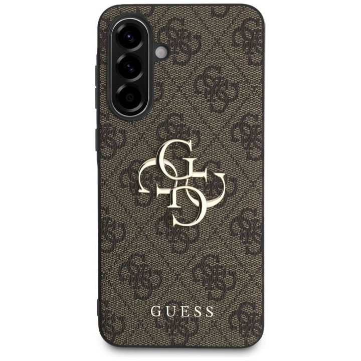 GUESS чохол для SAMSUNG A56 GUHCSA564GMGBR (4G PU Big Logo) коричневий
