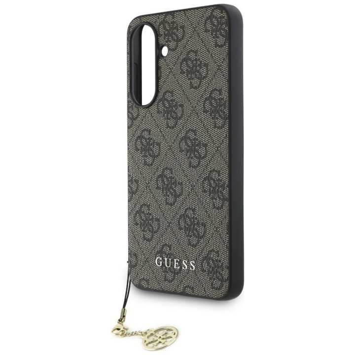 GUESS чохол для SAMSUNG A56 GUHCSA56GF4GBR (PU 4G Charm) коричневий