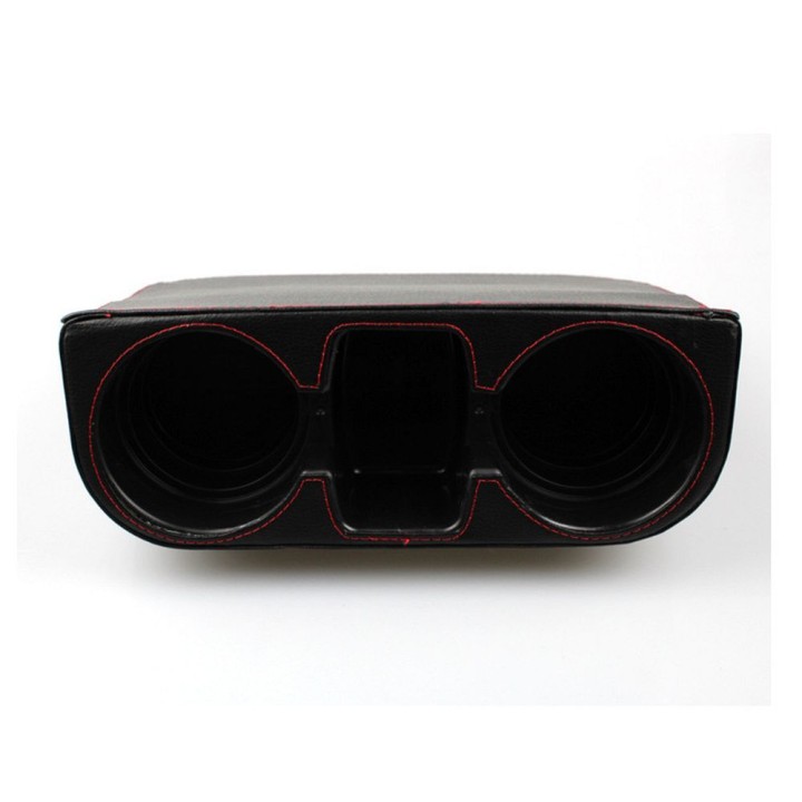 Between-seat cup holder black