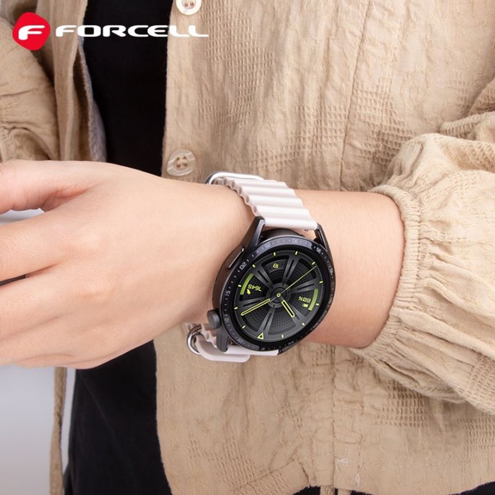 Strap for Samsung Galaxy Watch Forcell Forcell F-Design FS01 holes silicone 20 mm starry
