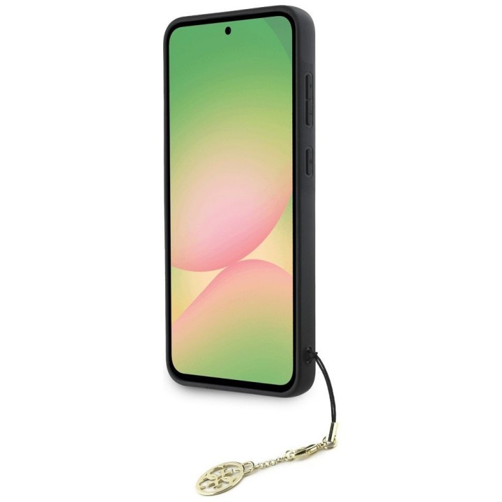 GUESS чехол для SAMSUNG A56 GUHCSA56GF4GBR (PU 4G Charm) коричневый