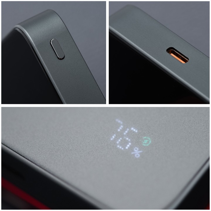 Повербанк совместимый с MagSafe Forcell F-Energy SuperSlim F10K8 QC4.0 PD3.0 15W 10000 mAh черный 0INT