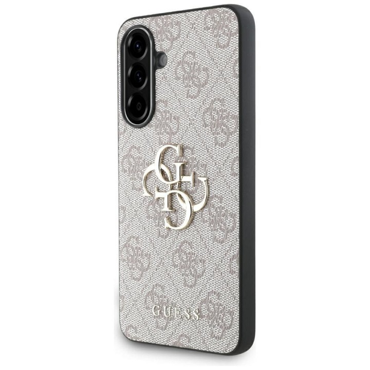 GUESS чохол для SAMSUNG A36 GUHCSA364GMGPI (4G PU Big Logo) рожевий