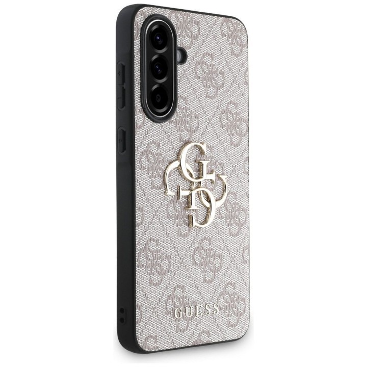 GUESS чохол для SAMSUNG A36 GUHCSA364GMGPI (4G PU Big Logo) рожевий
