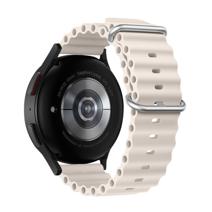 Strap for Samsung Galaxy Watch Forcell Forcell F-Design FS01 holes silicone 20 mm starry